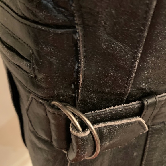 Ladies Harley-Davidson distressed leather jacket - Picture 2 of 8